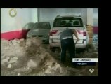 En España las fuertes lluvias se convirtieron en granizo, cr