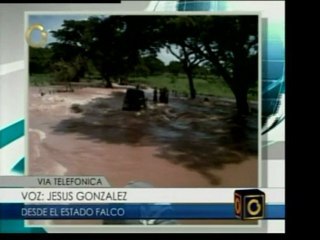 Lluvias en Falcón dejan hasta el momento 30 comunidades inco