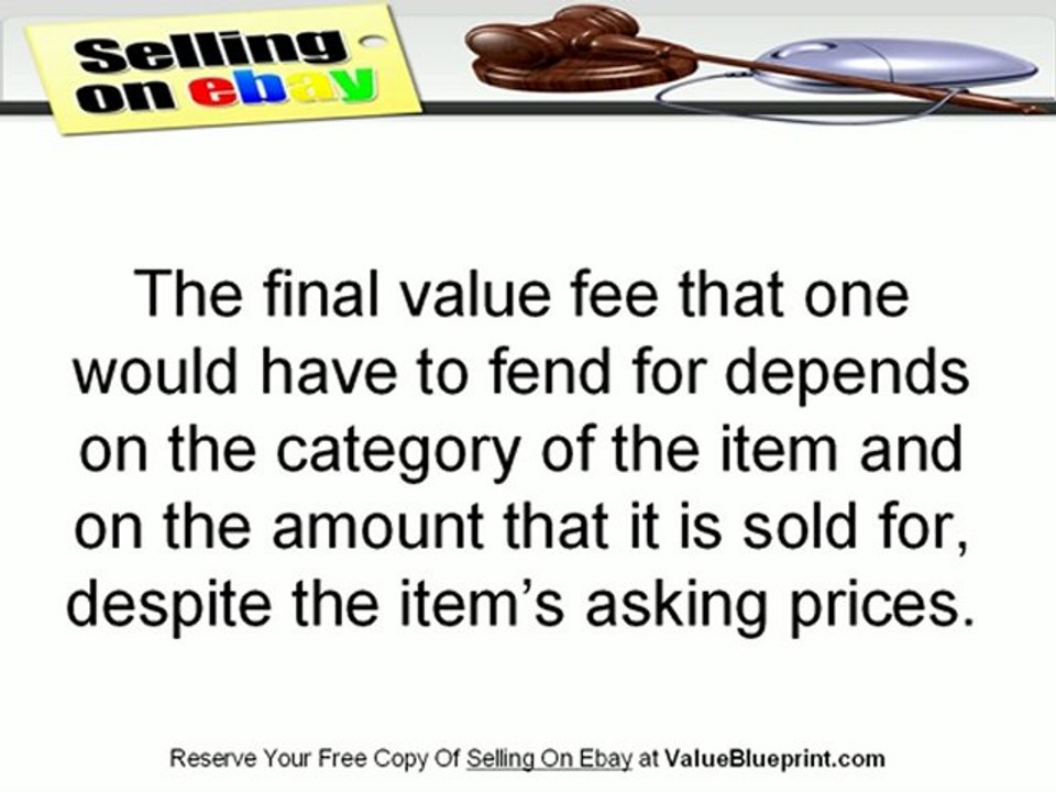 Just How Much Does It Cost To Sell On eBay