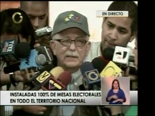 Rector del CNE Humberto Castillo asegura que prácticamente u