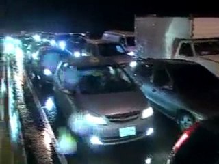 Imágenes de la Cota Mil, a la altura de Maripérez,luego de l