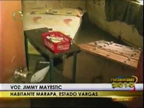 Balance en Marapa, estado Vargas, tras las lluvias del pasad