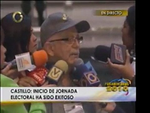 Rector suplente del CNE, Humberto Castillo, informó que las