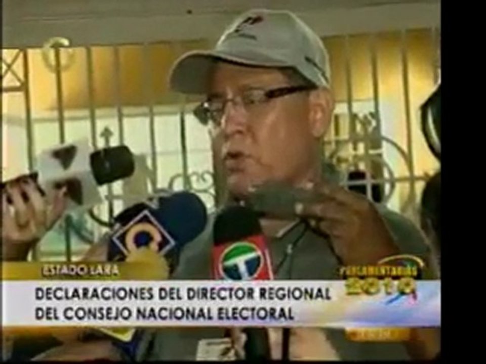 Director Regional del CNE en Lara da un balance de la situac