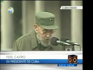 Fidel Castro emitió un nuevo discurso en público, sobre Vene