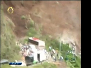 En Antioquia, Colombia, una montaña se deslizó hacia abajo l