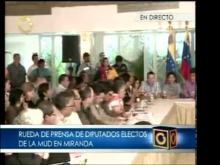 Download Video: Gob. Henrique Capriles Radonsky llama los diputados electos