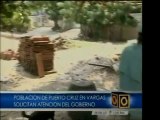 Puerto Cruz, en Vargas, clama por ayuda del gobierno luego d
