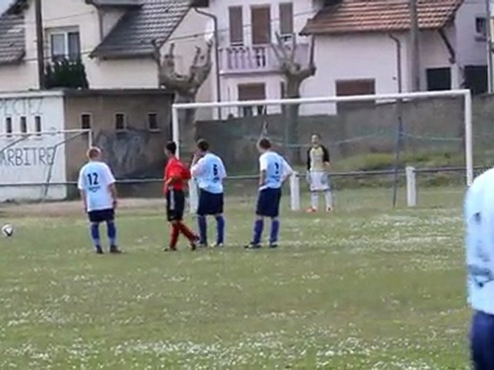 Pénalty raté de Matthieu