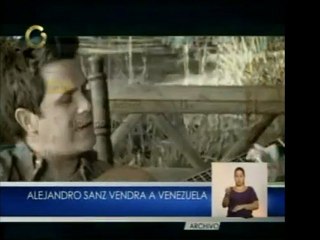 Alejandro Sanz vendrá a Venezuela, después de todo