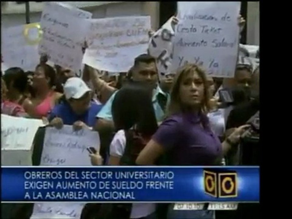 Federación Nacional de Obreros Universitarios acuden a la As
