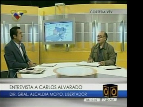 En mun. Libertador 1500 viviendas fueron afectadas por las l