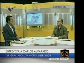 En mun. Libertador 1500 viviendas fueron afectadas por las l