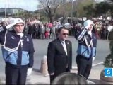 Atatürk Anıtına Çelenk konuldu