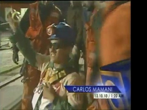 Imágenes de los primeros 8 mineros chilenos rescatados luego