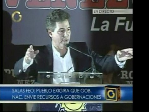Palabras de Henrique Salas Feo en el XV aniversario de Proye
