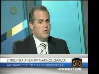 Fermín Mármol García, abogado criminalista: "En Venezuela ha