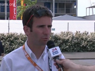 24 Heures du Mans 2011: Interview Romain DUMAS pour la journée test