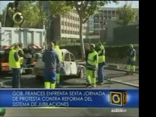 Presidente de Francia, Nicolas Sarkozy, informa que no abrá