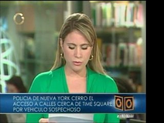 Vehículo sospechoso obliga a cerrar el Times Square, Nueva Y