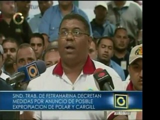 Sindicato de trabajadores de Fetraharina decretan medidas po