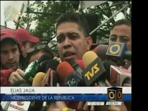 Elías Jaua, Vicepresidente de la República, visita instalaci