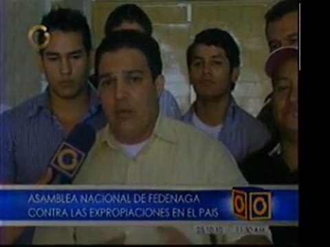 Evalúan en Asamblea Nacional de Fedenagas las expropiaciones
