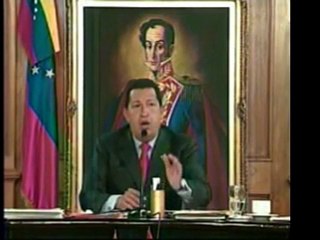 En cadena nacional el presidente Hugo Chávez anunció la expr