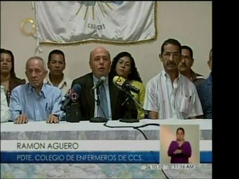 Colegio de Enfermeros de Caracas llama al gremio a concentra