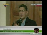 Vicepresidente Elías Jaua garantiza derechos laborales de tr