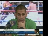 El boxeador Jorge Linares habla evalúa su desempeño en su út
