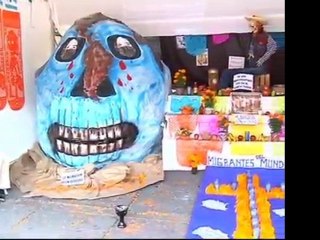 Mexicanos celebraron el tradicional día de los muertos en ce