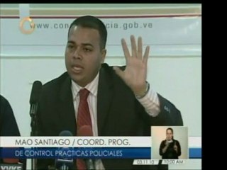 La Policía Nacional Bolivariana publicó un listado de los as