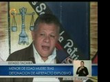 Director de la Policía del Táchira habla sobre el explosivo