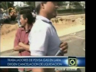 En sede de PDVSA, edo. Lara, trabajadores de esa entidad exi