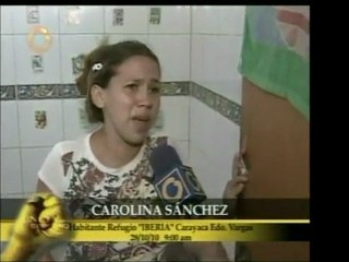 Las personas hacinadas en el Refugio Iberia piden auxilio. L