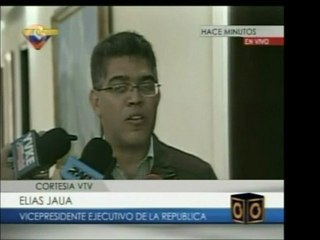 Vpdte. Jaua califica las ocupaciones y expropiaciones como u