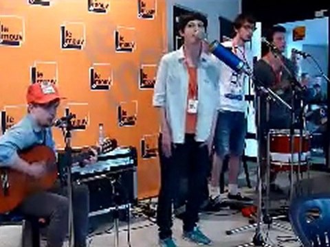 Concrete Knives en direct du Printemps de Bourges pour Le Mouv'