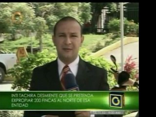 INTI desmiente que se pretendan expropiar 200 fincas en Tách