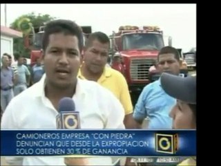 Luego de la nacionalización de la empresa Conpiedra, en Bolí