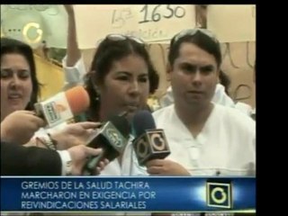 Representante del Col. de Enfermeros en el edo. Táchira expo