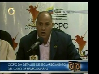 Dir. del CICPC Wilmer Flores Trosell presenta informe sobre
