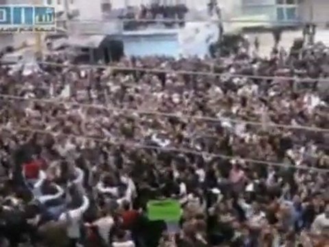 Syrian security forces shoot at mourners