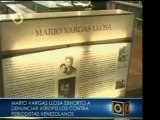 Al Nobel Mario Vargas Llosa le preocupan las acciones de los