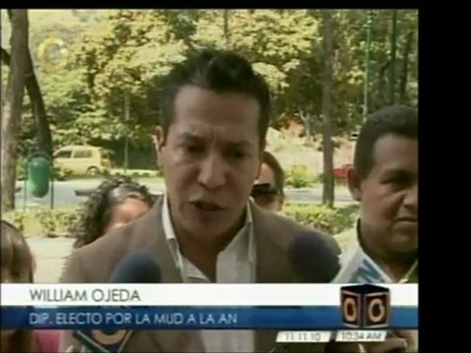 Dip.(e) William Ojeda pide investigaciones contra las person