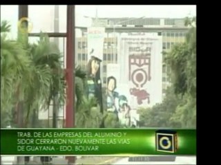 Trabajadores del aceero, hierro y aluminio tomaron edificio