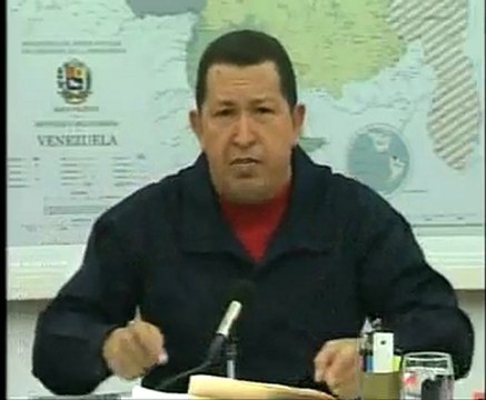 El presidente Hugo Chávez señaló en cadena nacional los mil