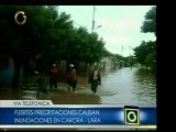 Las fuertes precipitaciones en Carora, estado Lara, causaron