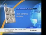 Fuertes lluvias afectaron parte del estado Zulia