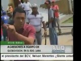 Agresiones a equipo reporteril de Globovisión en Guarico, es